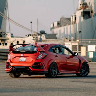 Honda Civic 4k mobile wallpaper