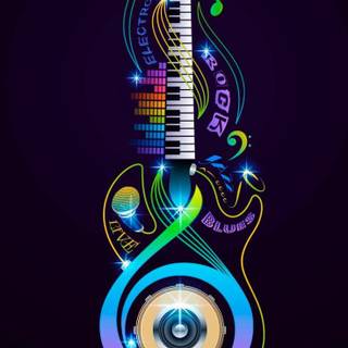 Music phone 4k wallpaper