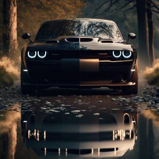 Dodge car 4k wallpaper