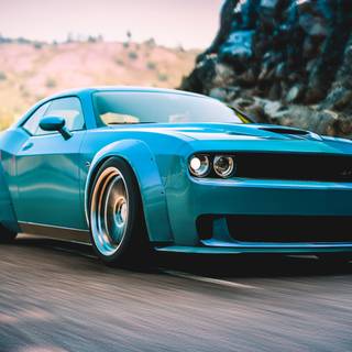 Dodge car 4k wallpaper