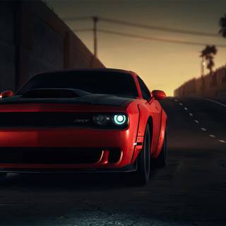 Dodge car 4k wallpaper