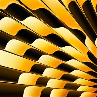 Yellow desktop 4k wallpaper