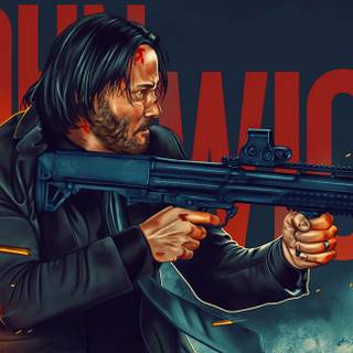 John Wick UHD 4K wallpaper