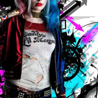 Harley Quinn 4k mobile wallpaper