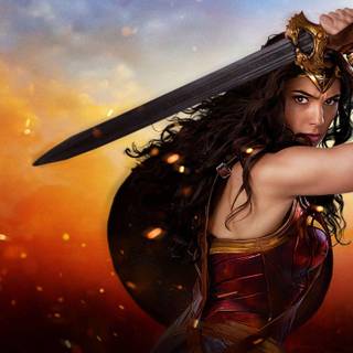Wonder Woman 4k desktop wallpaper