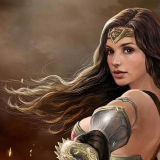 Wonder Woman 4k desktop wallpaper