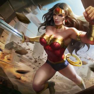 Wonder Woman 4k desktop wallpaper