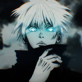 Gojo Satoru eyes wallpaper