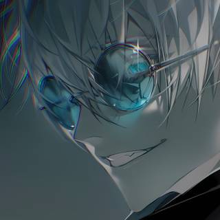 Gojo Satoru eyes wallpaper