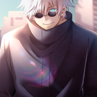 Gojo Satoru eyes wallpaper