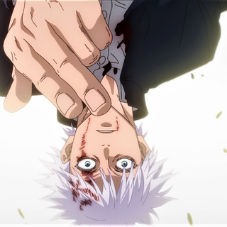 Gojo Satoru eyes wallpaper