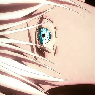 Gojo Satoru eyes wallpaper