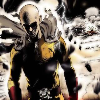 Saitama serious wallpaper