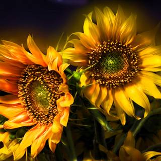 Sunflowers computer wallpaper