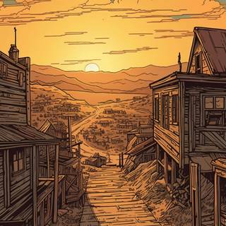 Aesthetic girl Western phone wallpaper