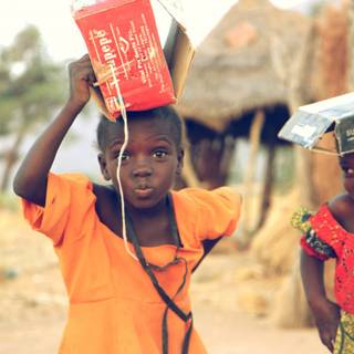 Children from Africa wallpaper