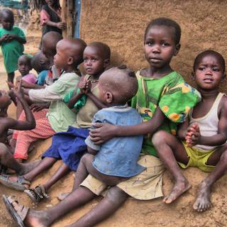 Children from Africa wallpaper