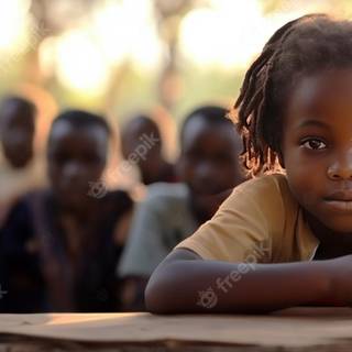 Children from Africa wallpaper