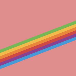 Rainbow iPad wallpaper