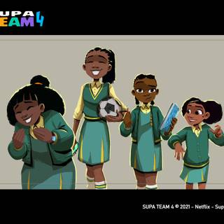 Supa Team 4 wallpaper