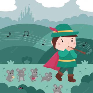 The Pied Piper of Hamelin wallpaper
