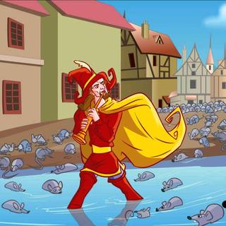 The Pied Piper of Hamelin wallpaper