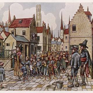 The Pied Piper of Hamelin wallpaper