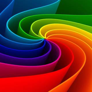 Rainbow iPad wallpaper