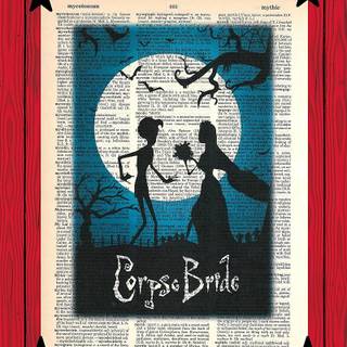 Corpse Bride and The Nightmare Before Christmas wallpaper