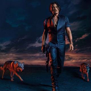 Johnny Depp Dior wallpaper