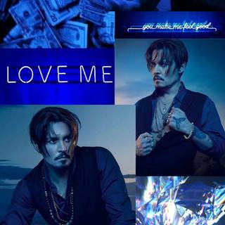 Johnny Depp Dior wallpaper