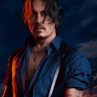 Johnny Depp Dior wallpaper