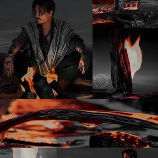 Johnny Depp Dior wallpaper