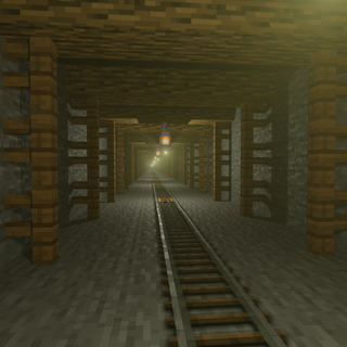 Mineshaft wallpaper