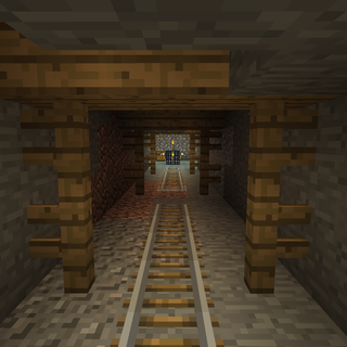 Mineshaft wallpaper