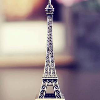 Purple Paris wallpaper