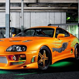 Supra Fast and Furious wallpaper
