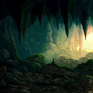 Cool caves wallpaper