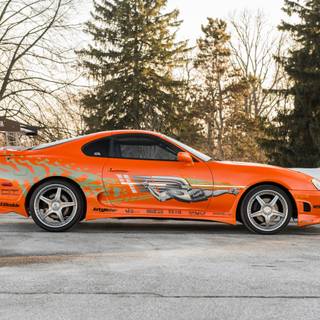 Supra Fast and Furious wallpaper