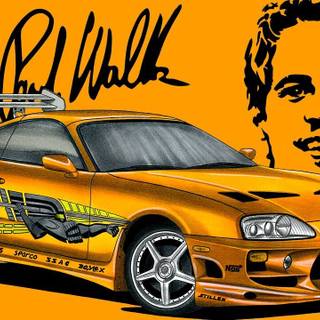 Supra Fast and Furious wallpaper