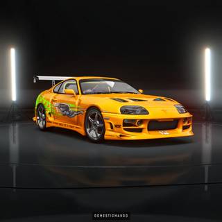 Supra Fast and Furious wallpaper