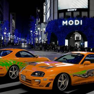 Supra Fast and Furious wallpaper