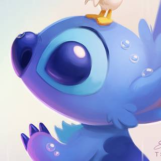 Stitch 4k iPhone wallpaper