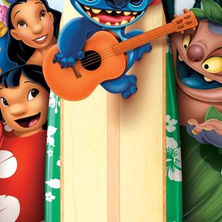 Stitch 4k iPhone wallpaper