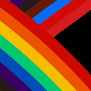 iPhone rainbow wallpaper