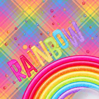 iPhone rainbow wallpaper