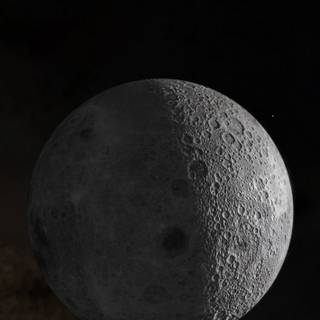 Moon iPhone 4k wallpaper