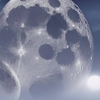 Moon iPhone 4k wallpaper