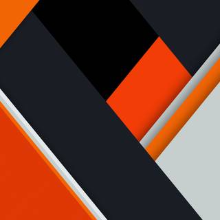 Black orange 4k wallpaper