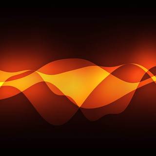 Black and orange desktop wallpaper